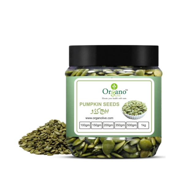 Pumpkin Seeds Green Original Imported Without Shell | Kadu K Beej Unshelled - Image 4